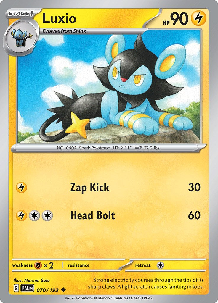 Luxio [070/193] [Paldea Evolved] Reverse Holofoil