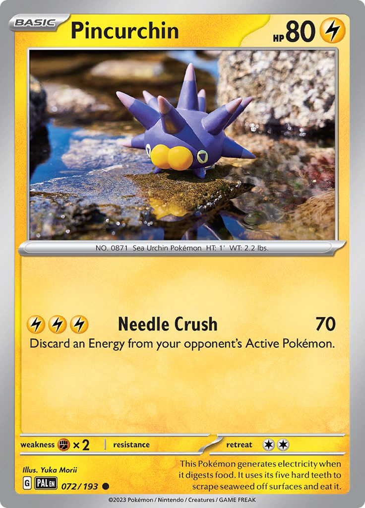 Pincurchin - 072/193 [072/193] [Paldea Evolved] Reverse Holofoil
