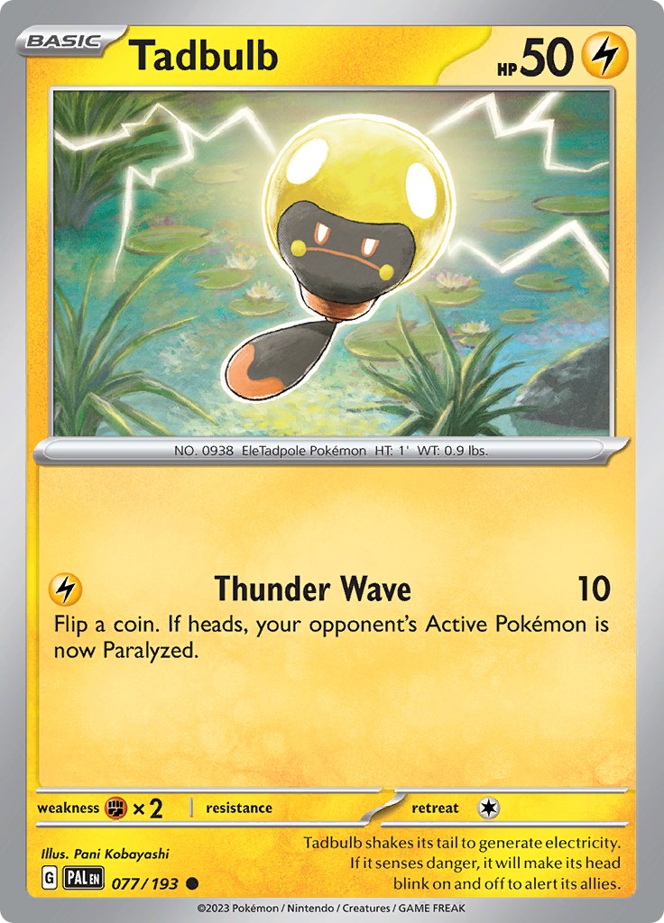 Tadbulb - 077/193 [077/193] [Paldea Evolved] Reverse Holofoil