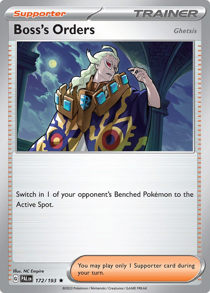 Boss's Orders - 172/193 [172/193] [Paldea Evolved] Reverse Holofoil