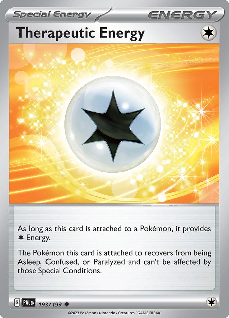 Therapeutic Energy [193/193] [Paldea Evolved] Reverse Holofoil