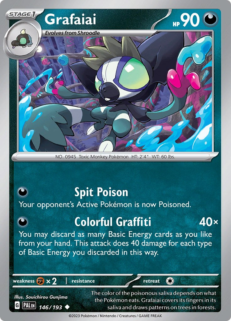 Grafaiai [146/193] [Paldea Evolved] Reverse Holofoil