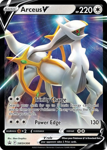 Arceus V [SWSH306] [Sword & Shield Promo Cards] Holofoil