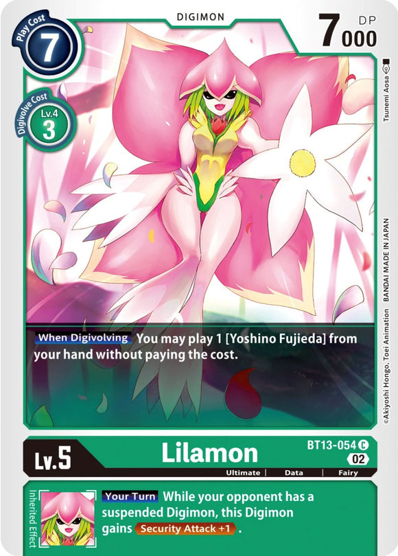 Lilamon [BT13-054 C] [Versus Royal Knights]