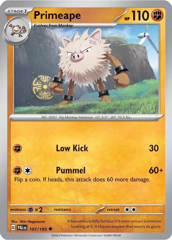 Primeape - 107/193 (Cosmos Holo) [107/193] [Miscellaneous Cards & Products] Holofoil