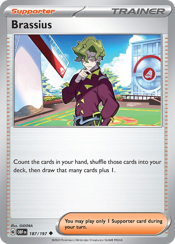 Brassius [187/197] [Obsidian Flames] Reverse Holofoil