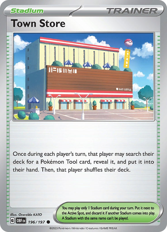 Town Store [196/197] [Obsidian Flames] Reverse Holofoil