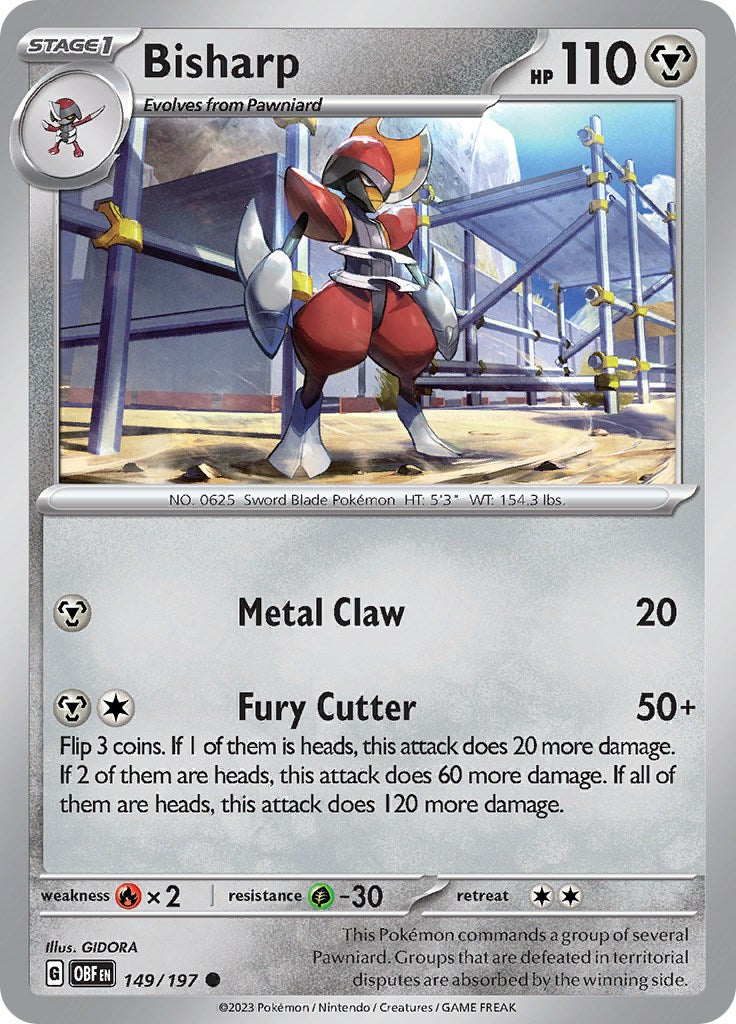 Bisharp [149/197] [Obsidian Flames] Reverse Holofoil