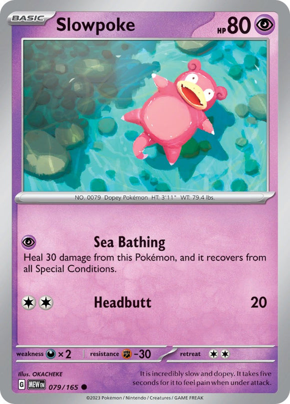 Slowpoke (079/165) [Scarlet & Violet:  151]
