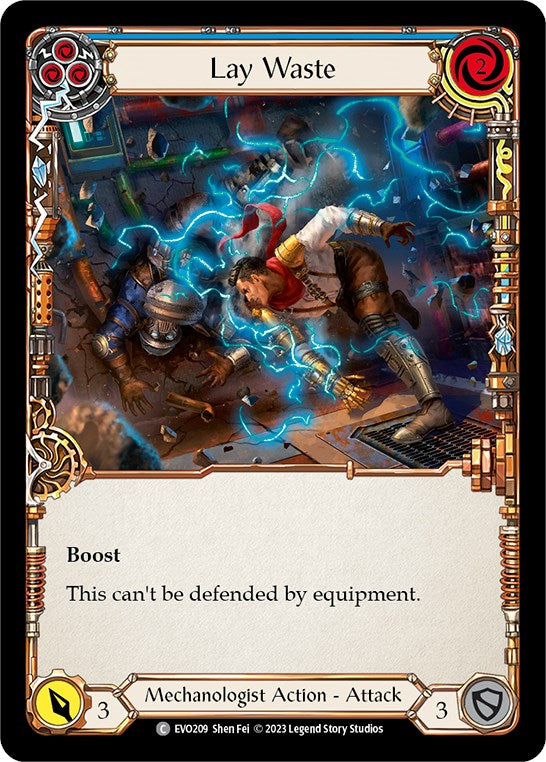 Lay Waste (Blue) [EVO209] [Bright Lights]