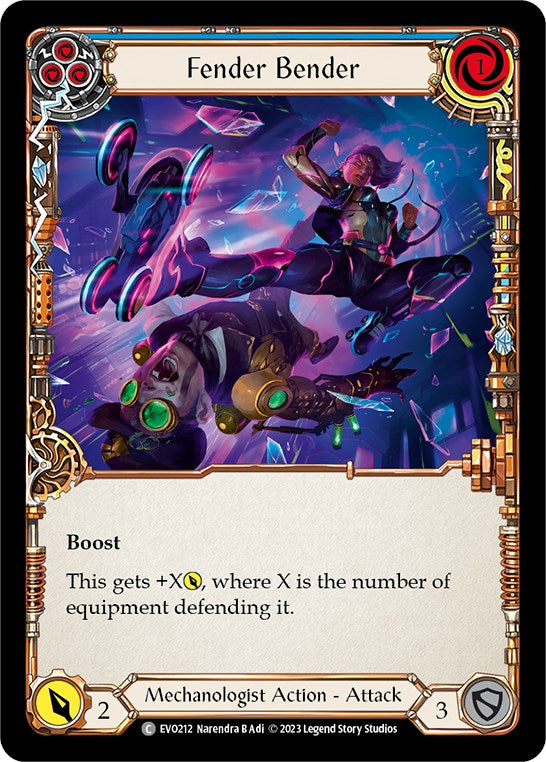 Fender Bender (Blue) [EVO212] [Bright Lights]