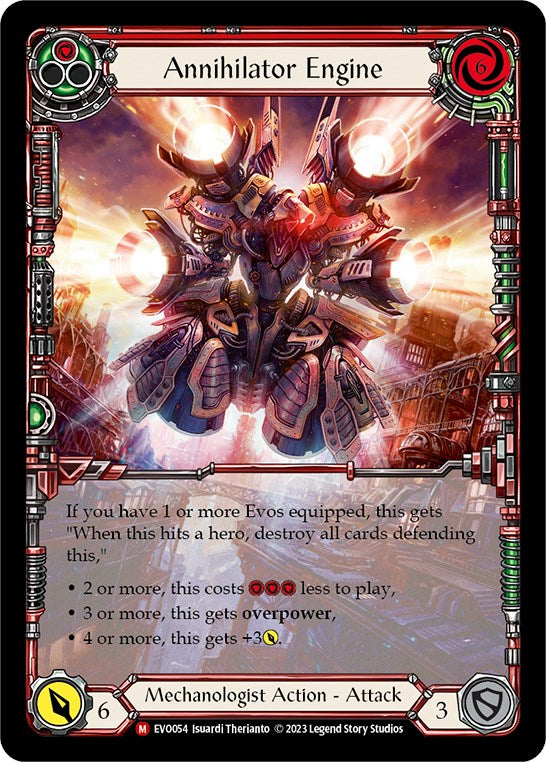 Annihilator Engine (Extended Art) [EVO054] (Bright Lights) Rainbow Foil