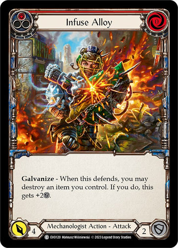 Infuse Alloy (Red) [EVO120] [Bright Lights]