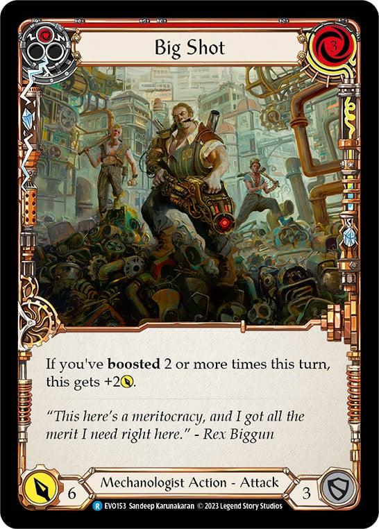 Big Shot [EVO153] [Bright Lights] Rainbow Foil