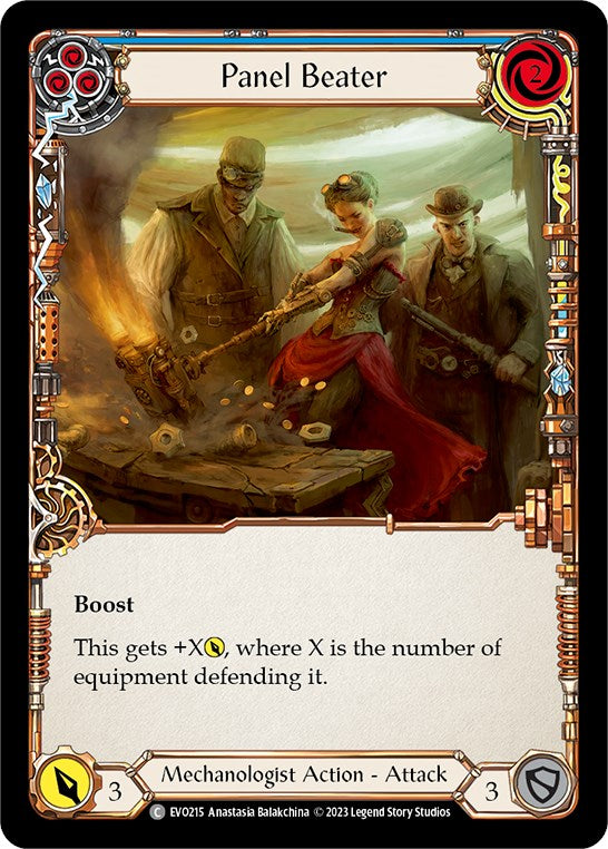 Panel Beater (Blue) [EVO215] [Bright Lights] Rainbow Foil