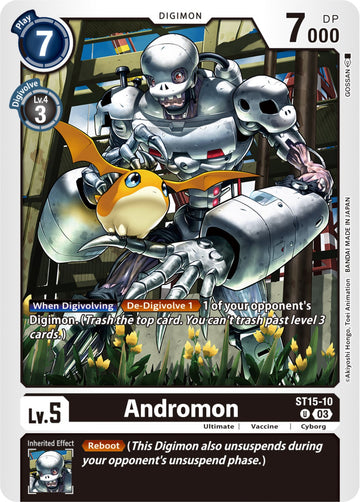 Andromon [ST15-10] [Starter Deck 15: Dragon of Courage] Normal