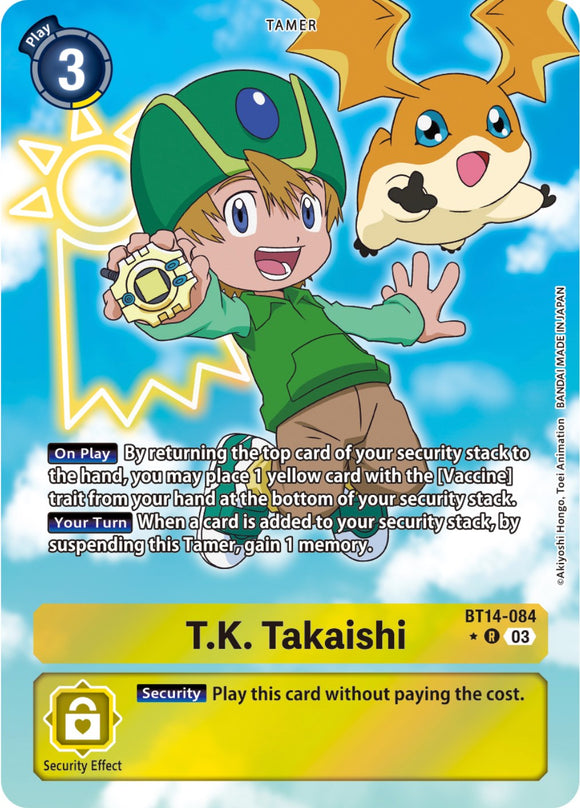 T.K. Takaishi (Alternate Art) [BT14-084] [Blast Ace] Foil