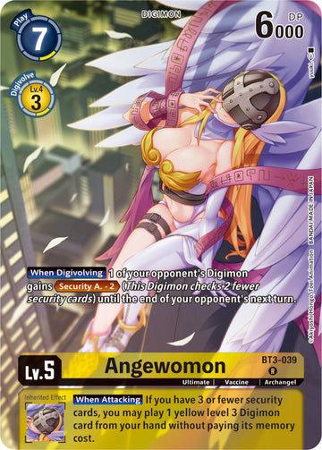 Angewomon - BT3-039 (Gift Box 2023) [BT3-039 R] [Release Special Booster 1.0] Foil