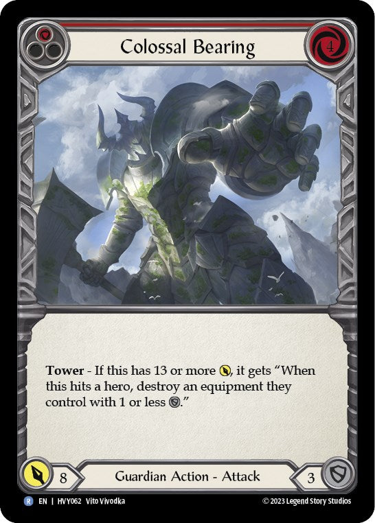 Colossal Bearing [HVY062] [Heavy Hitters] Rainbow Foil