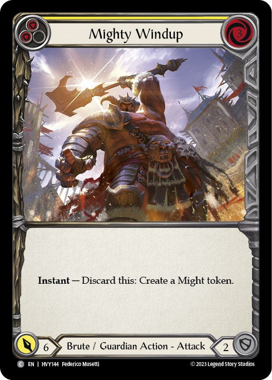 Mighty Windup (Yellow) [HVY144] [Heavy Hitters]