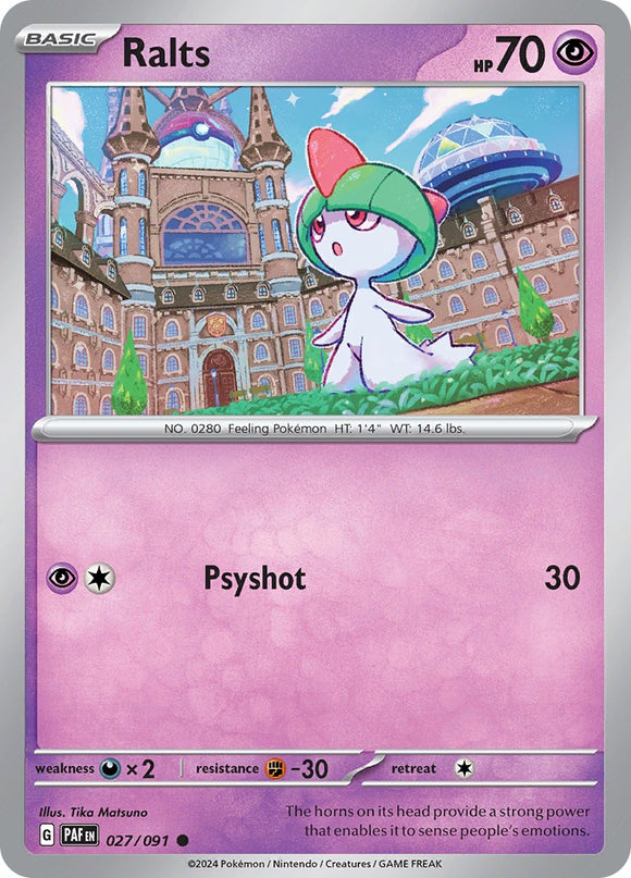 Ralts [027/091] - (Paldean Fates)