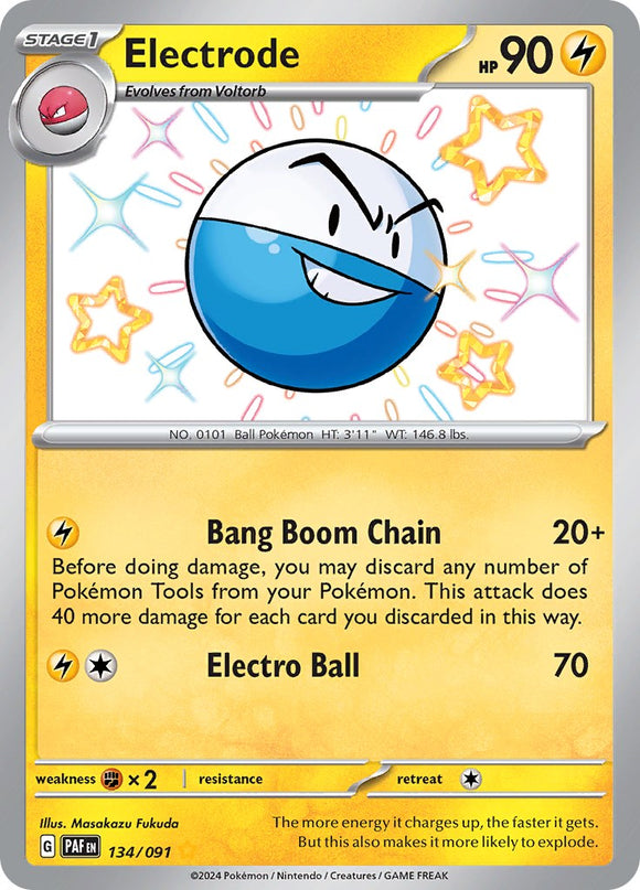 Electrode [134/091] - (Paldean Fates) Holofoil