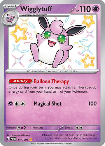 Wigglytuff [147/091] - (Paldean Fates) Holofoil