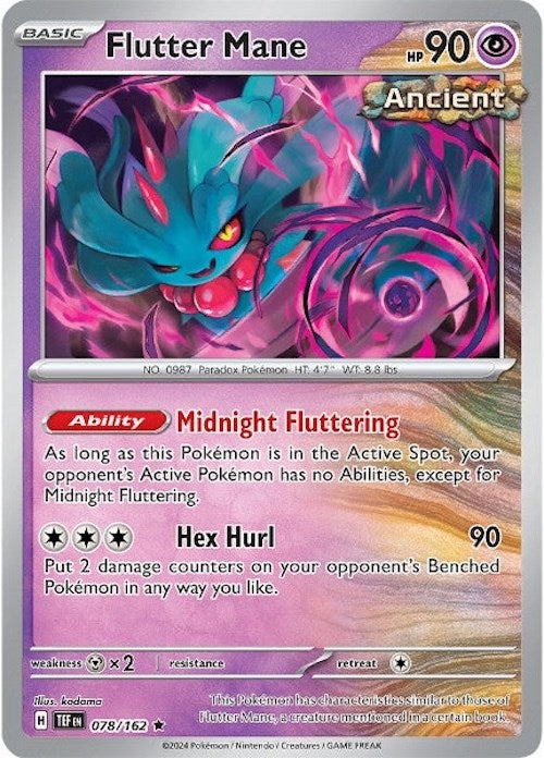 Flutter Mane [78/162] - (Temporal Forces) Reverse Holofoil