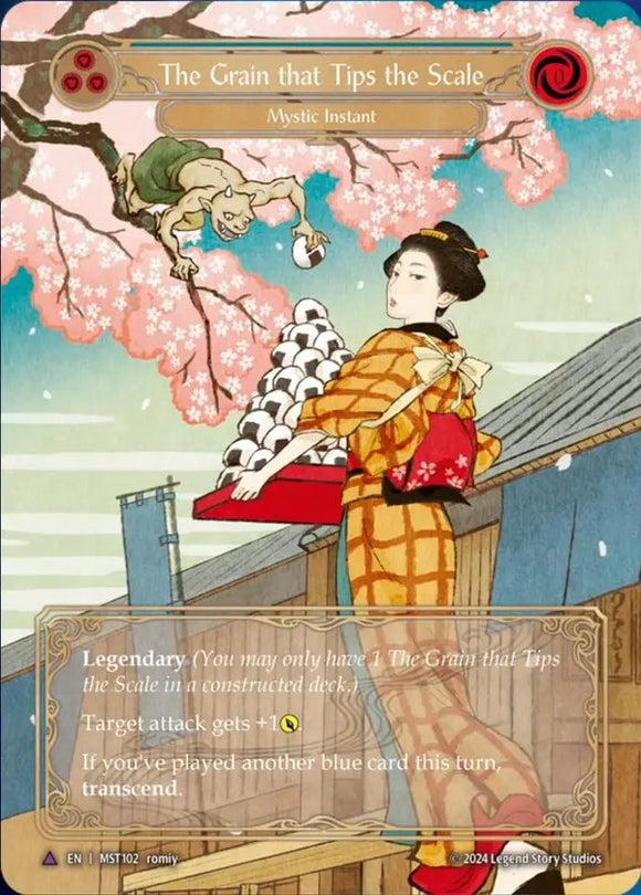 The Grain that Tips the Scale (Marvel) [MST102] (Part the Mistveil) Cold Foil