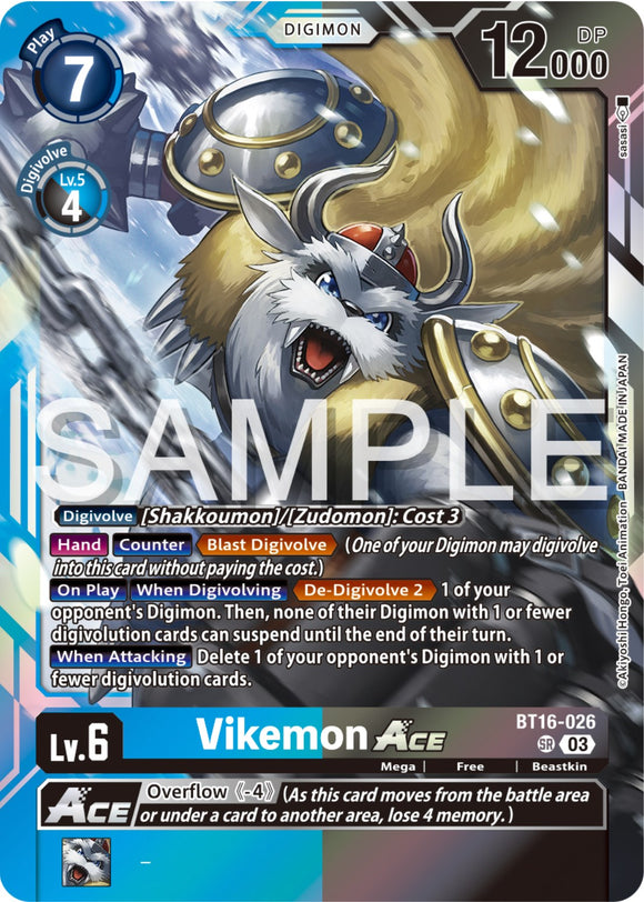 Vikemon ACE [BT16-026-SR] [Beginning Observer] Foil