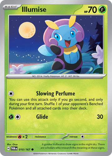 Illumise [010/167] - (Twilight Masquerade) Reverse Holofoil
