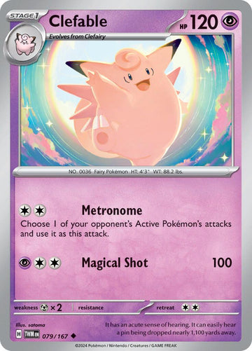 Clefable [079/167] - (Twilight Masquerade)