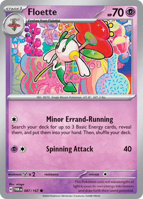 Floette [087/167] - (Twilight Masquerade) Reverse Holofoil
