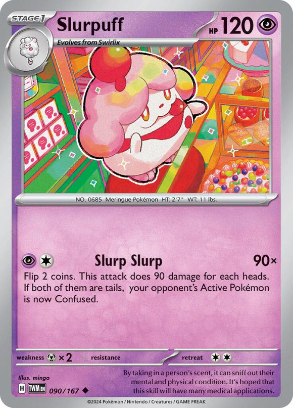Slurpuff [090/167] - (Twilight Masquerade) Reverse Holofoil