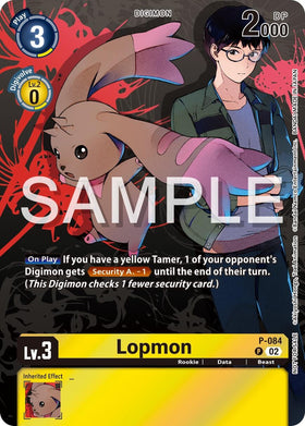 Lopmon - P-084 (Official Tournament Pack Vol.13) [P-084 P] [Digimon Promotion Cards] Foil