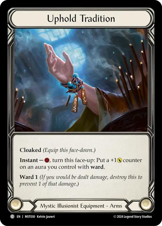 Uphold Tradition [MST030] (Part the Mistveil) Cold Foil