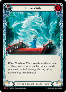 Three Visits [MST033] (Part the Mistveil) Rainbow Foil