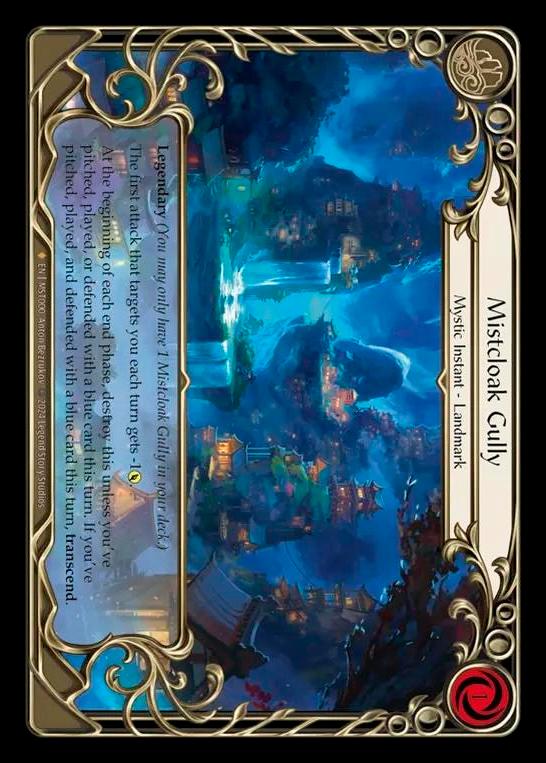 Mistcloak Gully // Inner Chi [MST000] [Part the Mistveil] Cold Foil