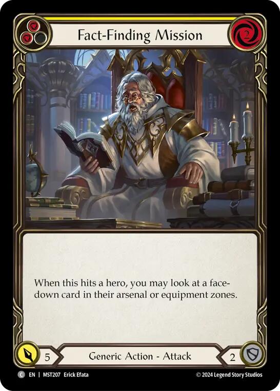 Fact-Finding Mission (Yellow) [MST207] [Part the Mistveil]