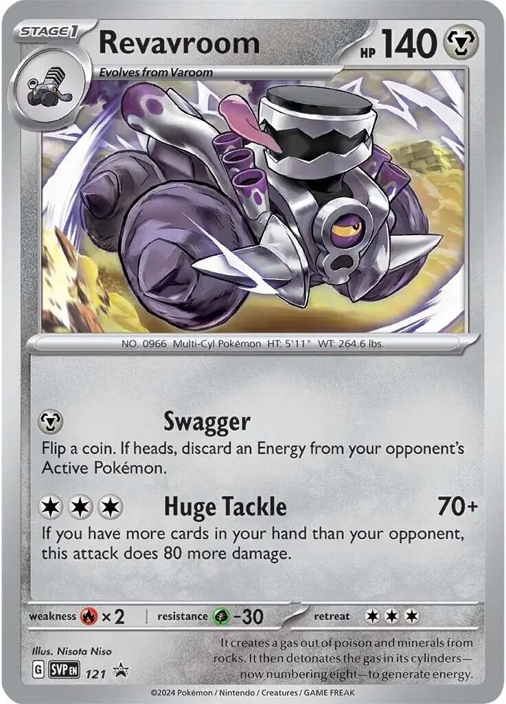 Revavroom - 121 [121] [Scarlet & Violet Promo Cards] Holofoil
