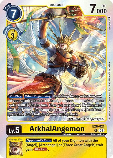 ArkhaiAngemon [EX6-021-R] [Infernal Ascension] Foil