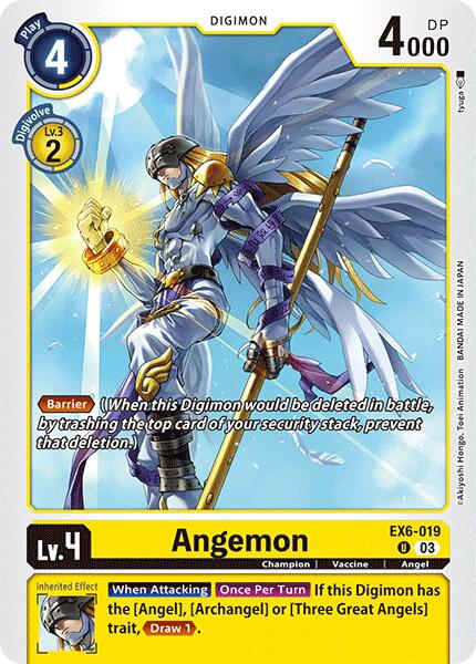 Angemon [EX6-019-U] [Infernal Ascension] Normal