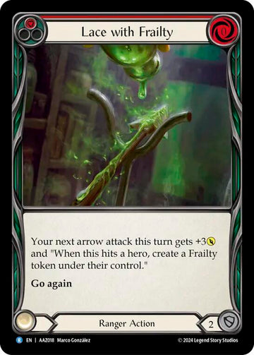 Lace with Frailty [AAZ018] [Armory Deck: Azalea]