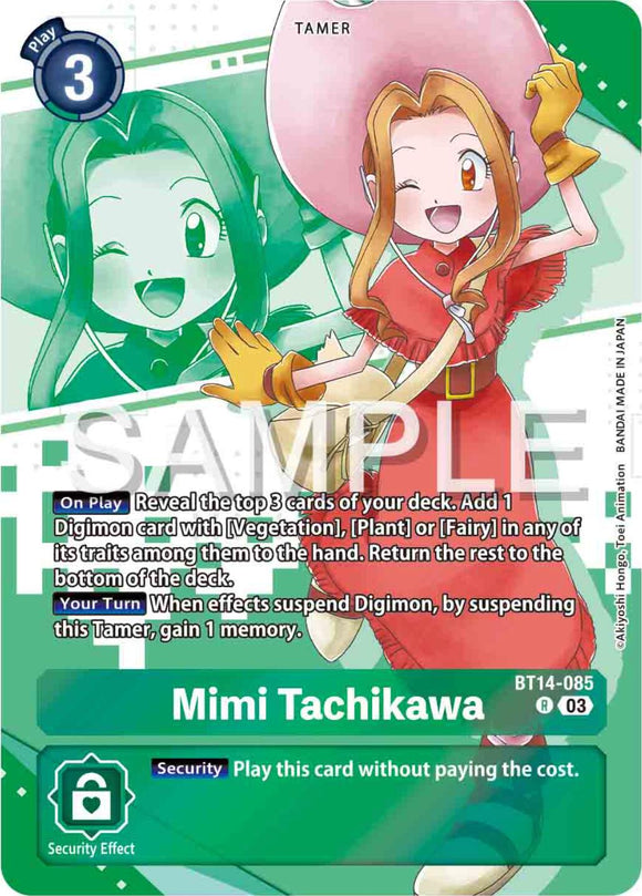 Mimi Tachikawa (Premium Heroines Set) [BT14-085 R] [Blast Ace] Foil