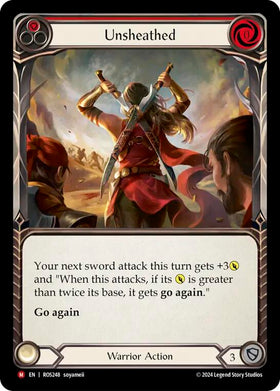 Unsheathed [ROS248] (Rosetta) Rainbow Foil