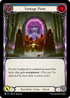 Vantage Point (Blue) [ROS126] [Rosetta] Rainbow Foil