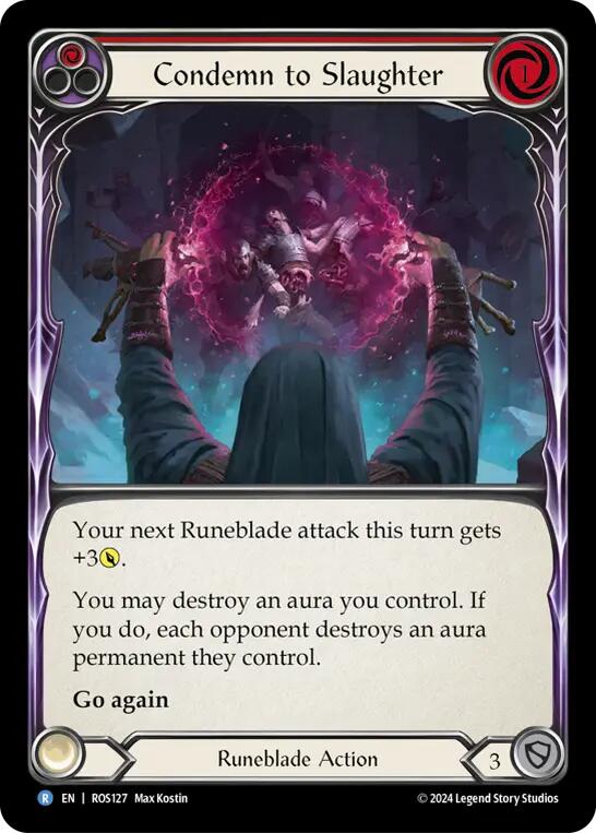 Condemn to Slaughter (Red) [ROS127] [Rosetta]