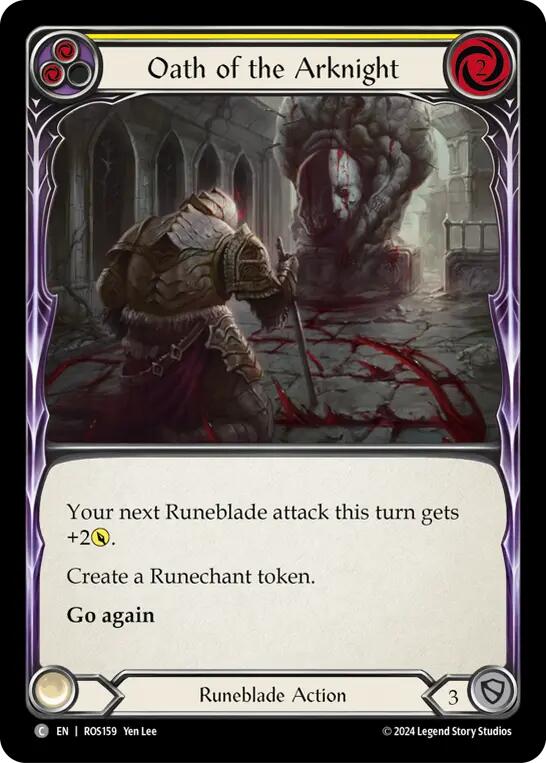 Oath of the Arknight (Yellow) [ROS159] [Rosetta]