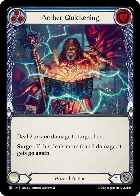 Aether Quickening (Blue) [ROS185] [Rosetta]
