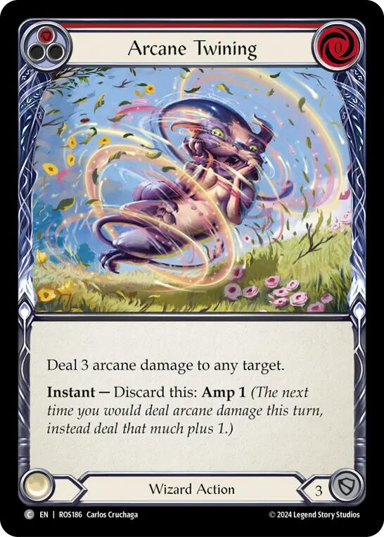 Arcane Twining (Red) [ROS186] [Rosetta]